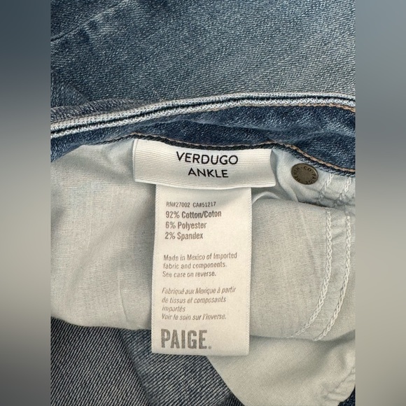 Paige Verdugo Ankle Jeans - Picture 5 of 8
